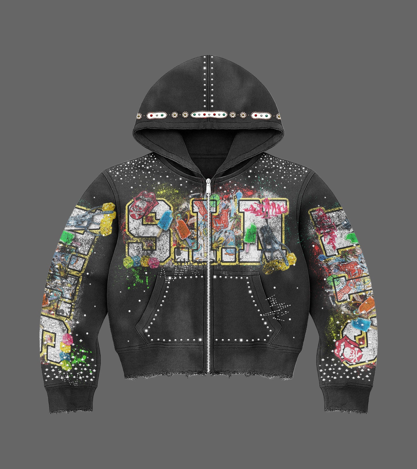 "S.I.N" GRAFFITI JACKETS