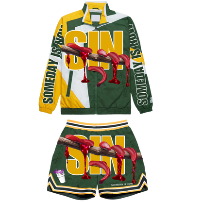 S.I.N WINDBREAKER SHORT SETS