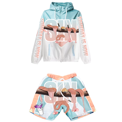 S.I.N WINDBREAKER SHORT SETS