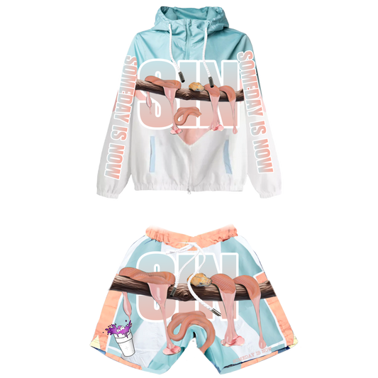 S.I.N WINDBREAKER SHORT SETS