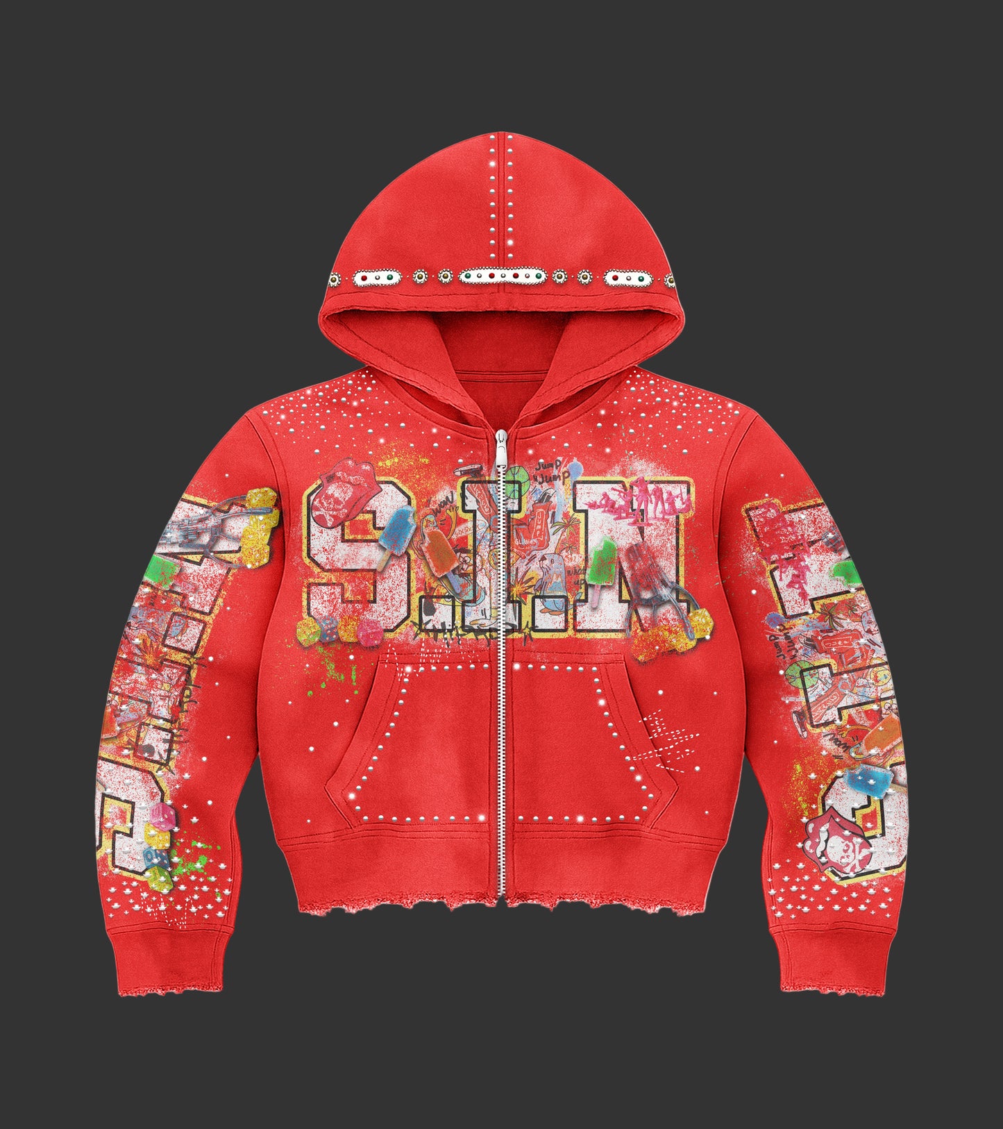 "S.I.N" GRAFFITI JACKETS